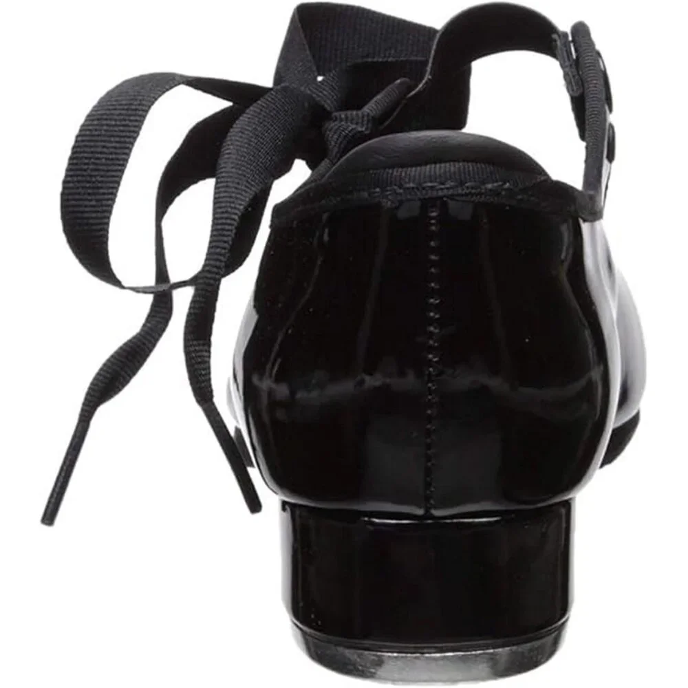 BLOCH Tap Shoe Sz 7.5 Faux Patent Leather, Dance Annie Tyette - Picture 7 of 7